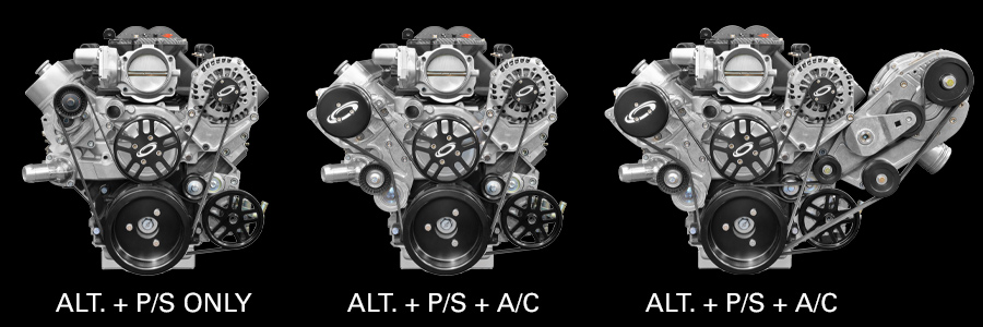 LS engine accessory drive kit