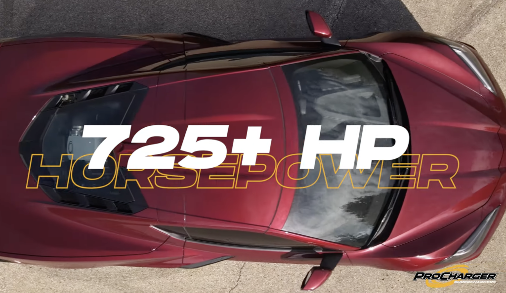725+hp corvette C8 supercharger