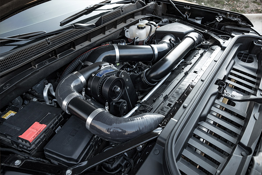 2022 GMC Sierra Supercharger Underhood