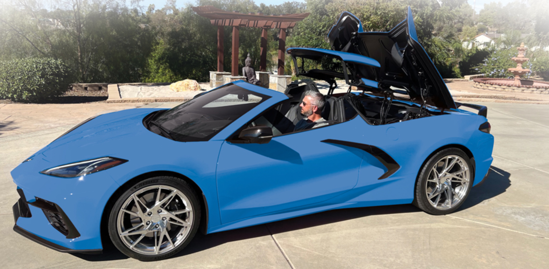 C8 Convertible supercharger kit