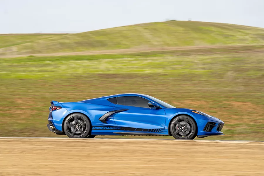 ProCharged C8 Track Testing