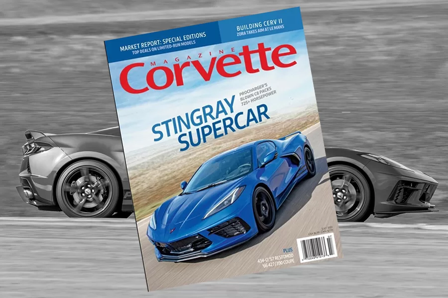 ProCharged C8 On Cover of Corvette Magazine