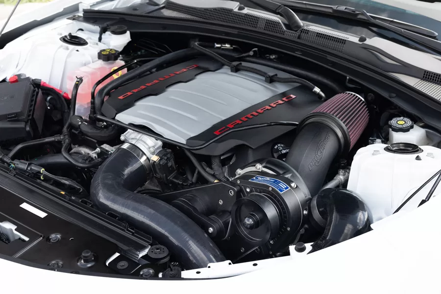 2023 ProCharged Camaro SS engine
