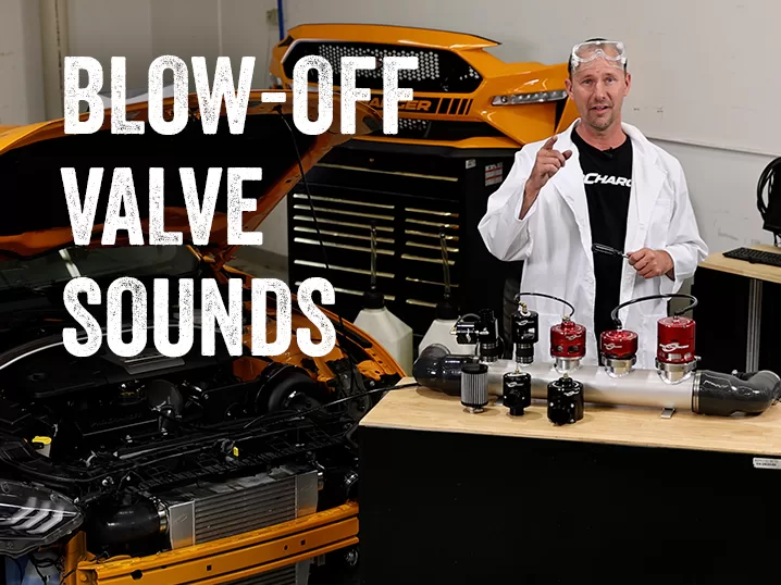What does a Blow-off valve sound like