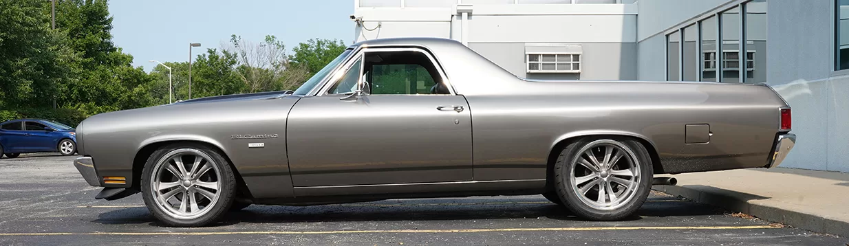 SBC supercharger kit on el camino