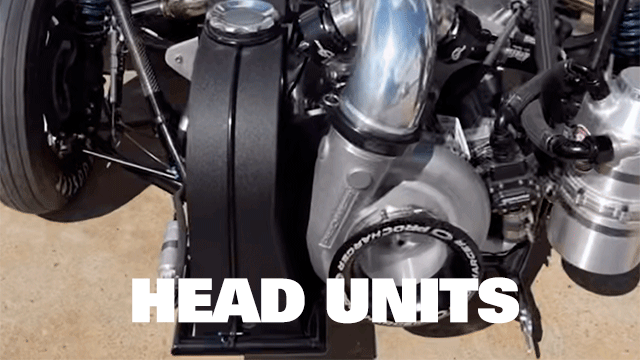 Race Supercharger Head Units