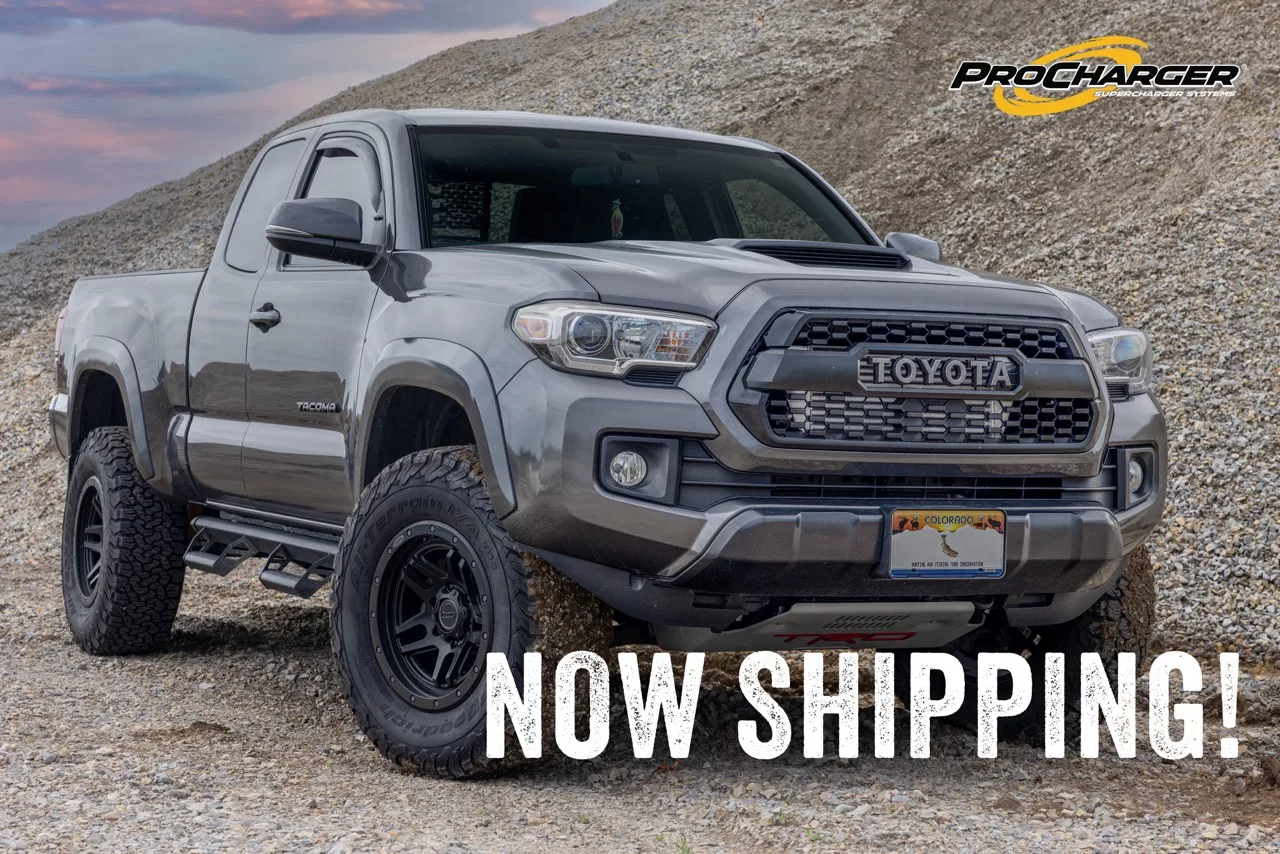 2021-2023 Toyota Tacoma And 4Runner Supercharger Kits Are Now Shipping!