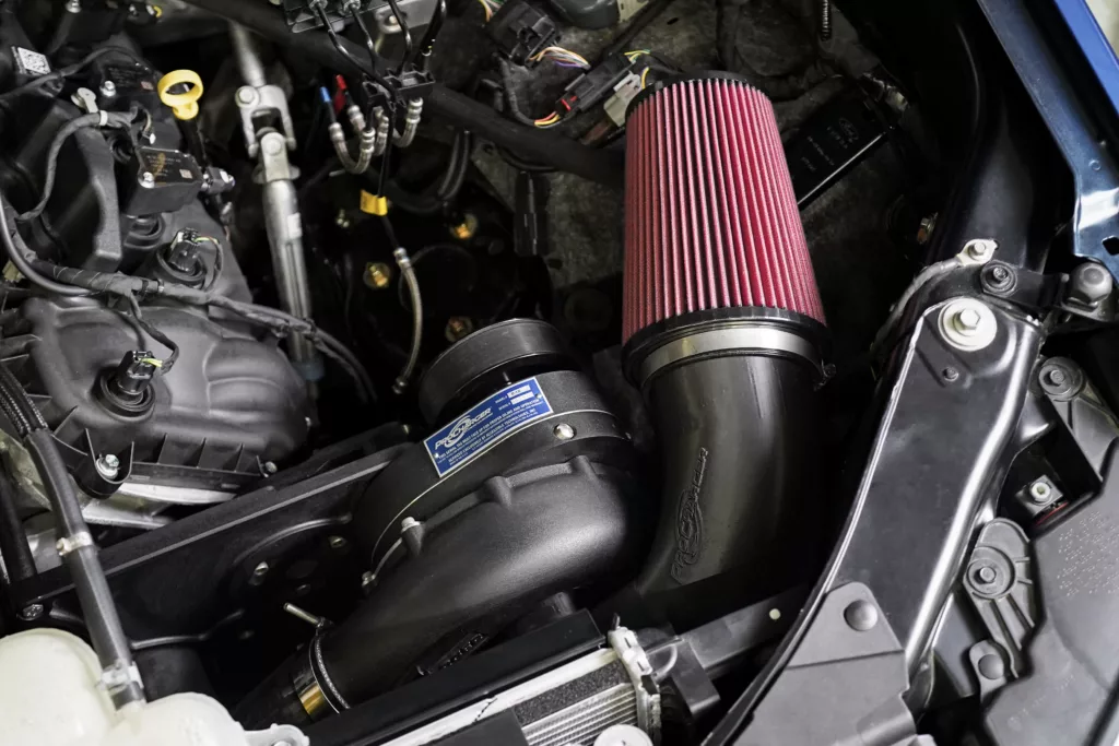 F-150 Stage II supercharger kit underhood