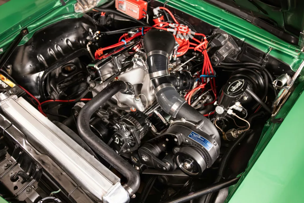 1969 Camaro ProCharged  Engine Bay