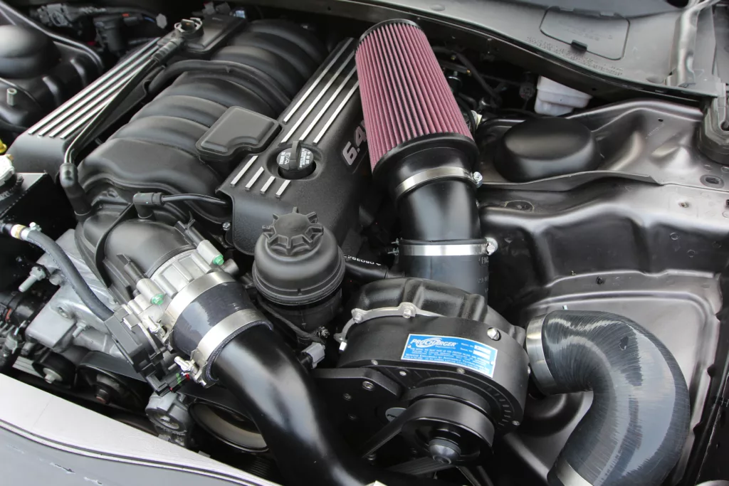 2014 Dodge Charger 6.4 ProCharged underhood