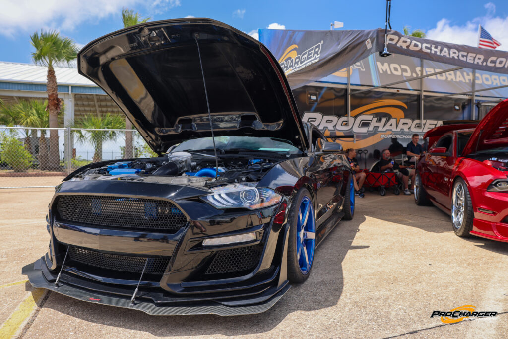 S550 ProCharged Blue Exterior