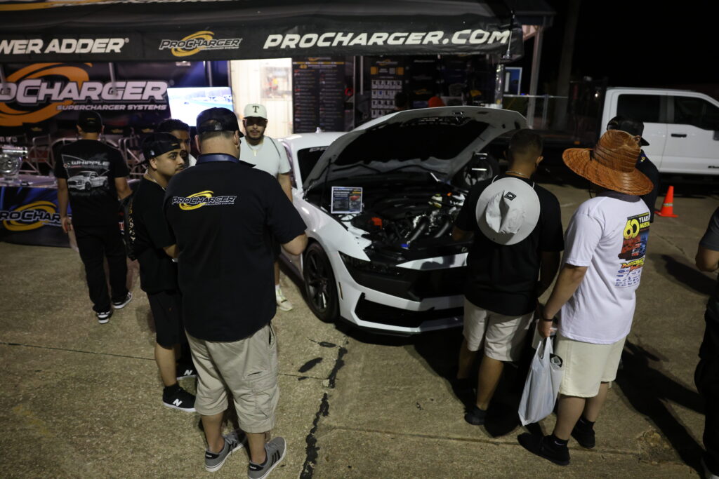 S650 ProCharged Mustang on Display at Booth