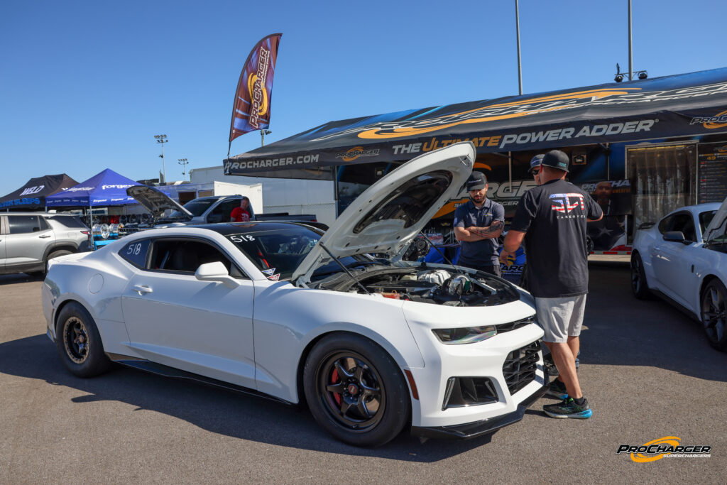 Street Car Takeover ProCharger booth