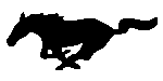 Mustang logo, small
