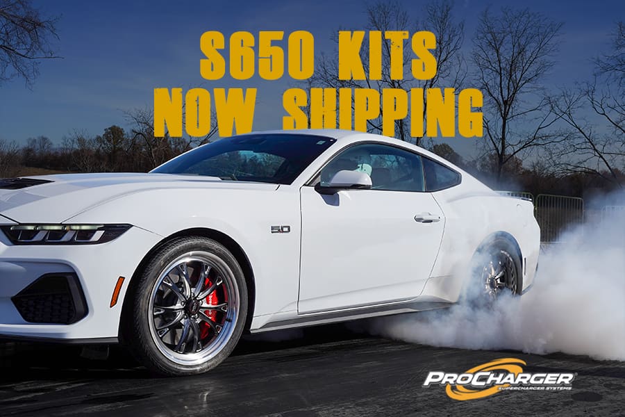 S650 supercharger kits now shipping