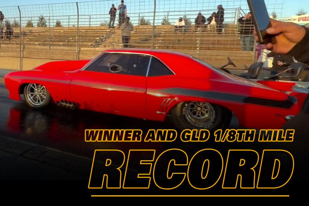 Steve Summers Winner Circle photo