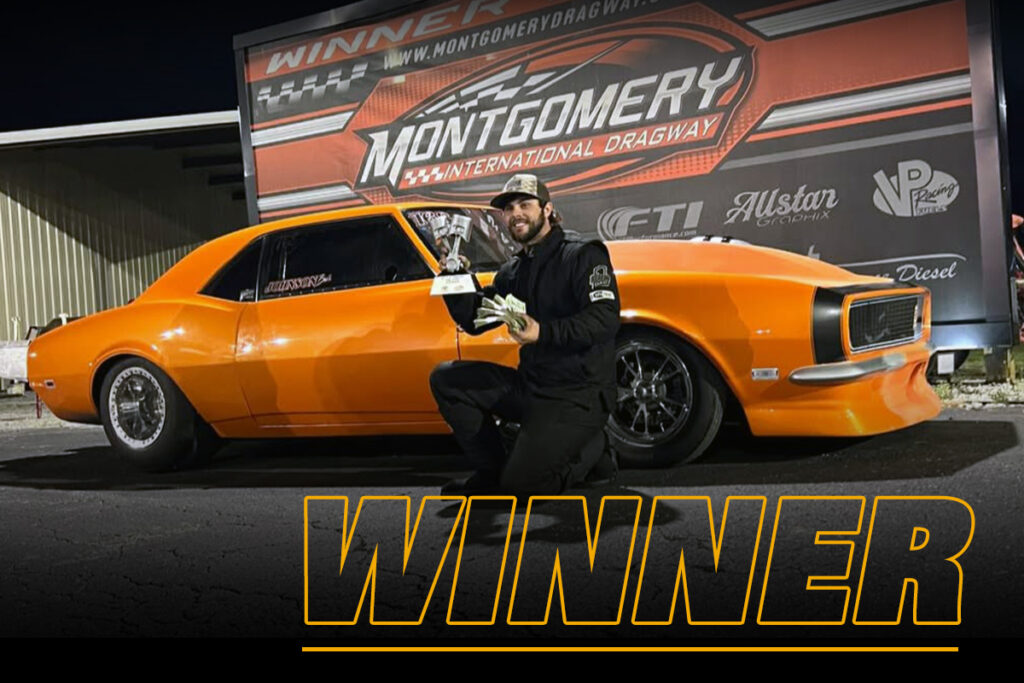 Hunter Johnson Winner Circle photo