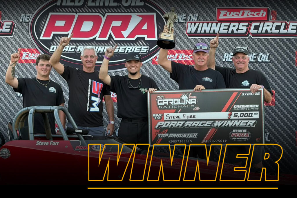 Steve Furr Winner Circle photo