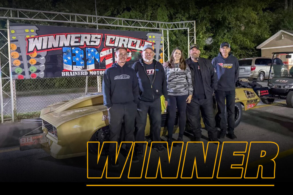 Scott Taylor Winner Circle photo