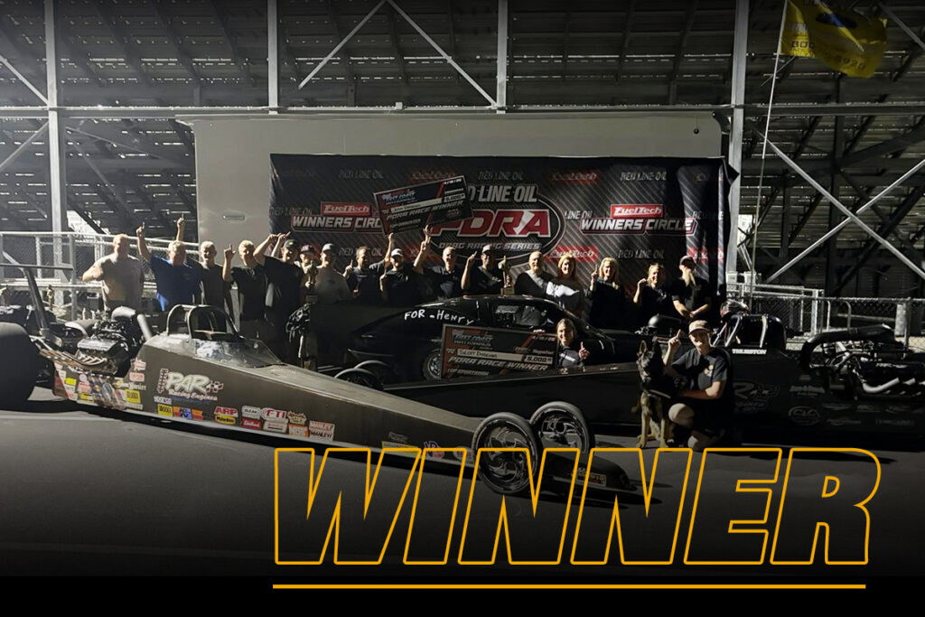 Josh Duggins Winner Circle photo
