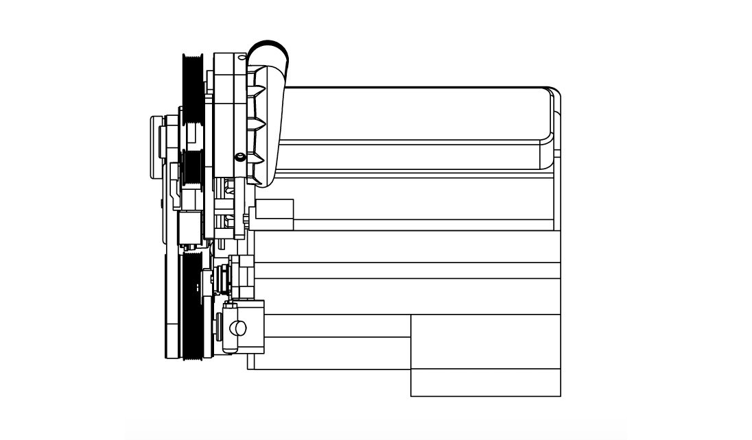 BBC ADK Side View F1/F2 bracket