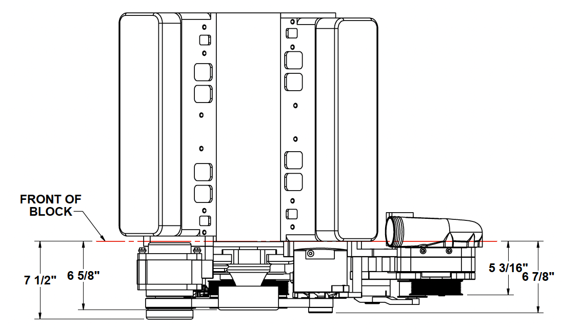 BBC ADK Top View F1/F2 bracket