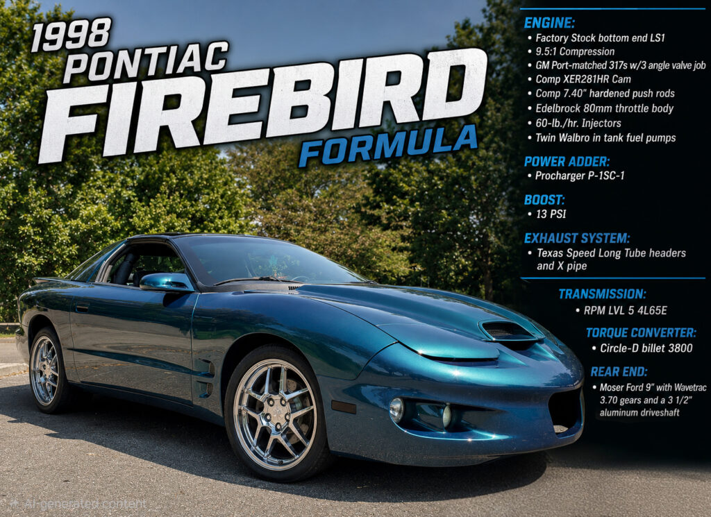 ProCharged 1998 Pontiac Firebird