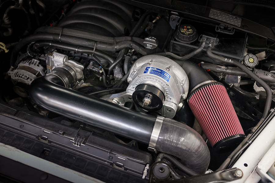 NEW DESIGN, IMPROVED PERFORMANCE: GM TRUCK PROCHARGER SYSTEM