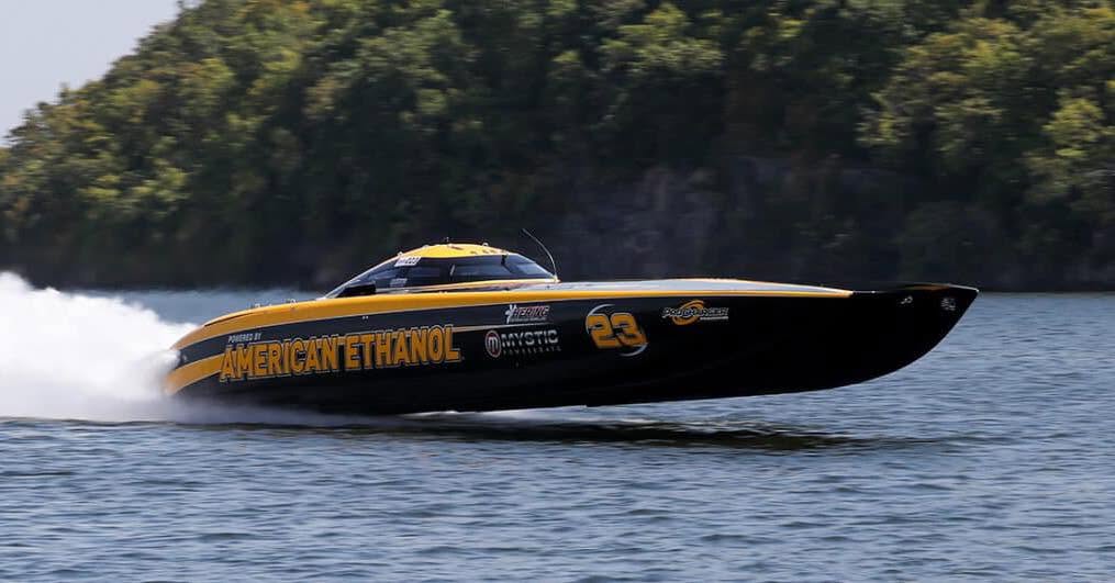 AMERICAN ETHANOL RACE BOAT