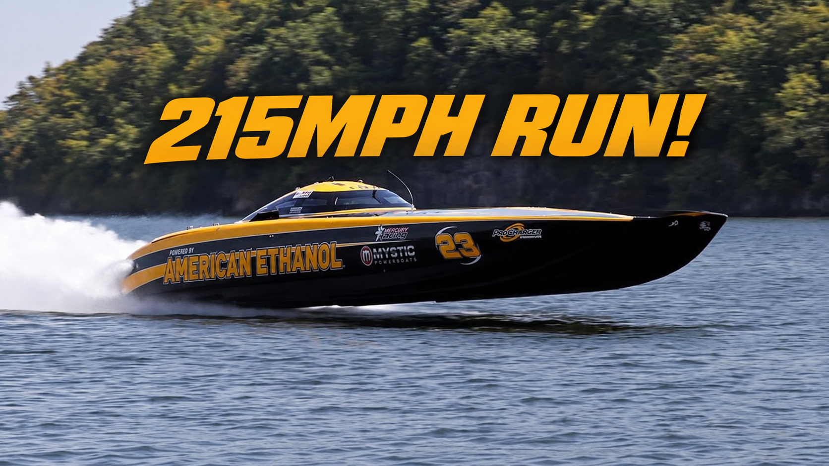 AMERICAN ETHANOL RECLAIMS TOP GUN WITH 215 MPH PROCHARGED RUN