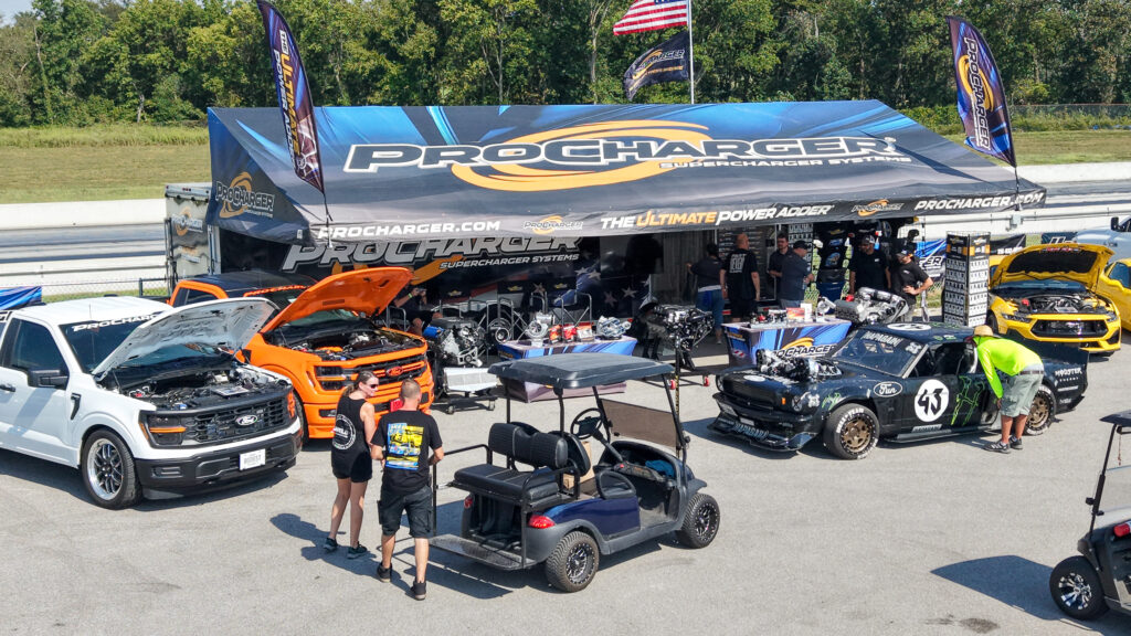 ProCharger booth at Boost & BBQ 2026