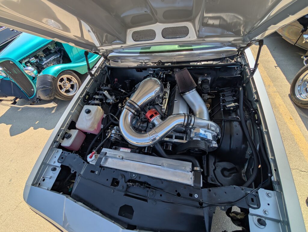 ProCharged vehicle underhood at Goodguys 2025