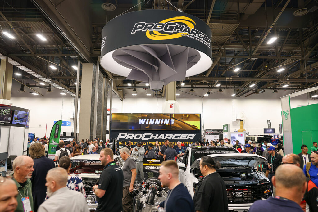 ProCharger booth SEMA 2025