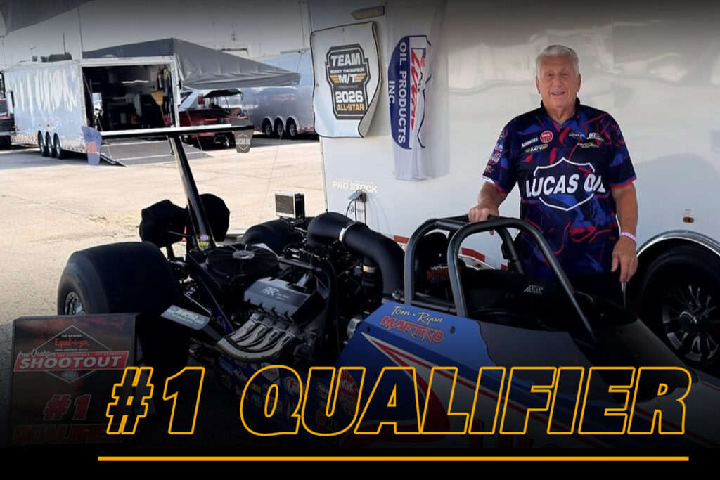 Tom Martino #1 qualifier