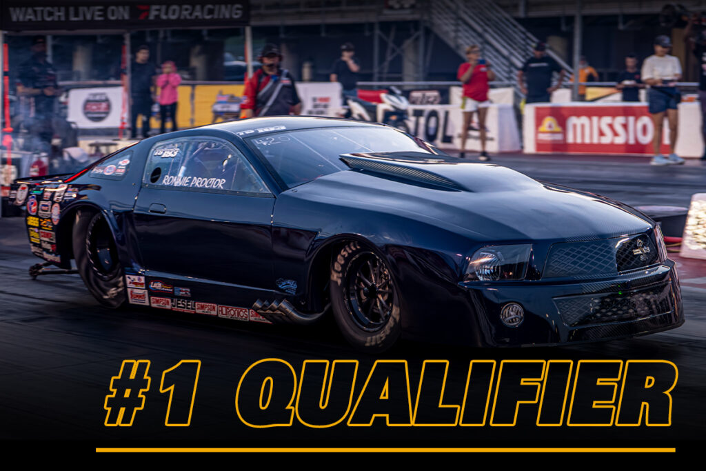 Ronnie Proctor #1 qualifier