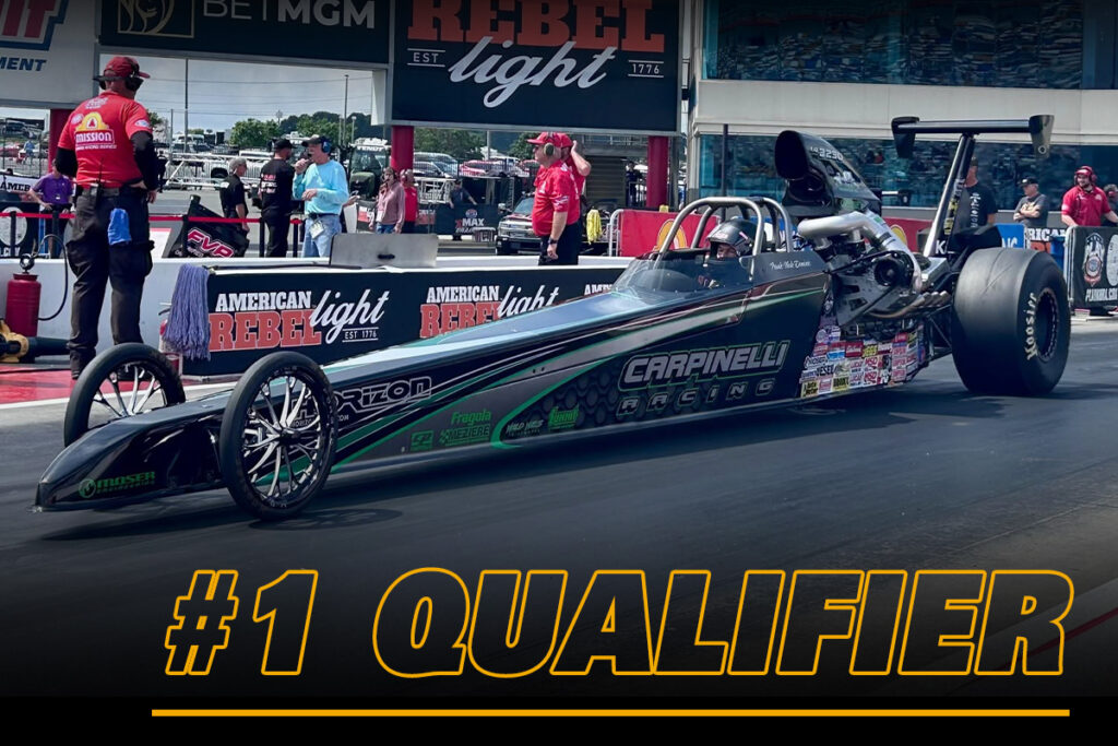 Frank Carpinelli #1 qualifier