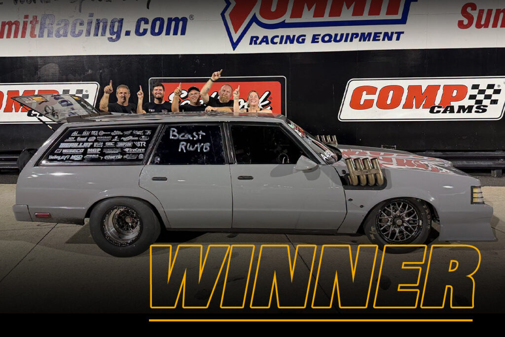 Chuck Stefanski Winner Circle