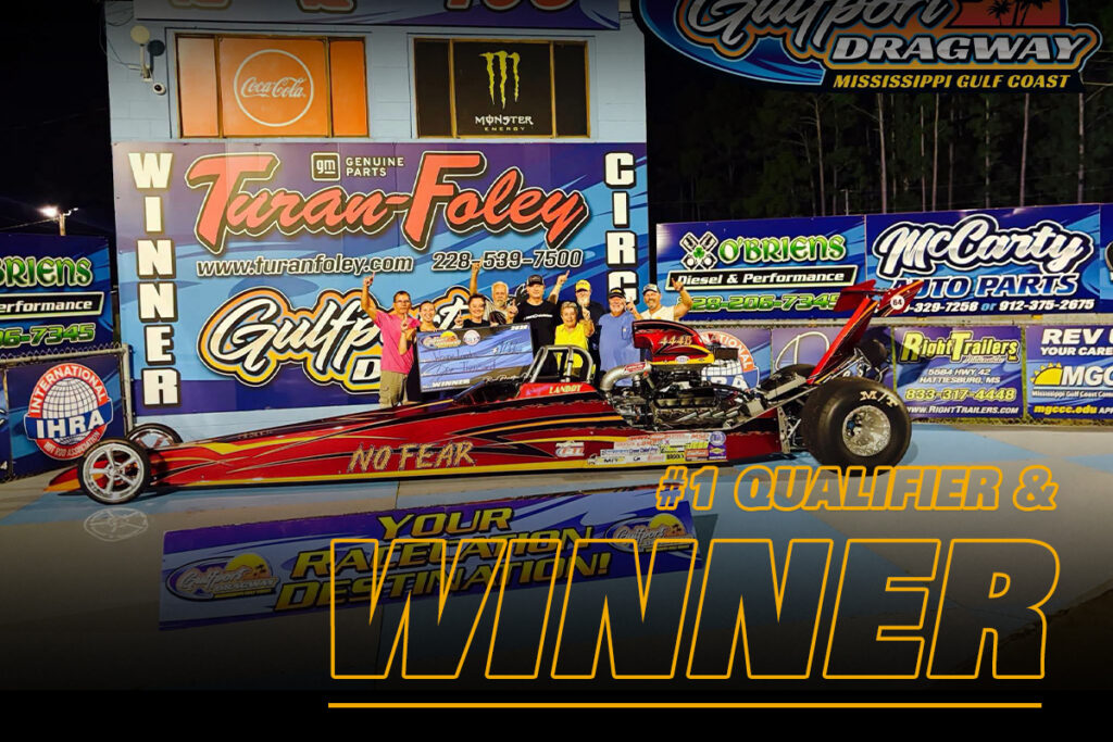 Wayne Landry winner circle