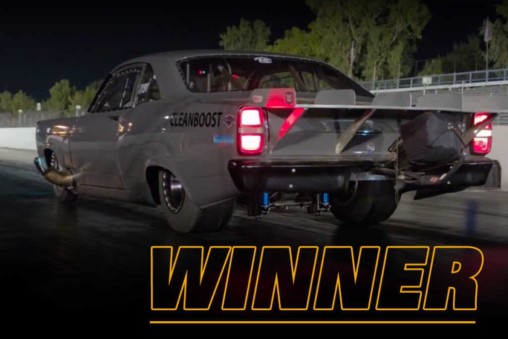 Travis Gaylord winner circle