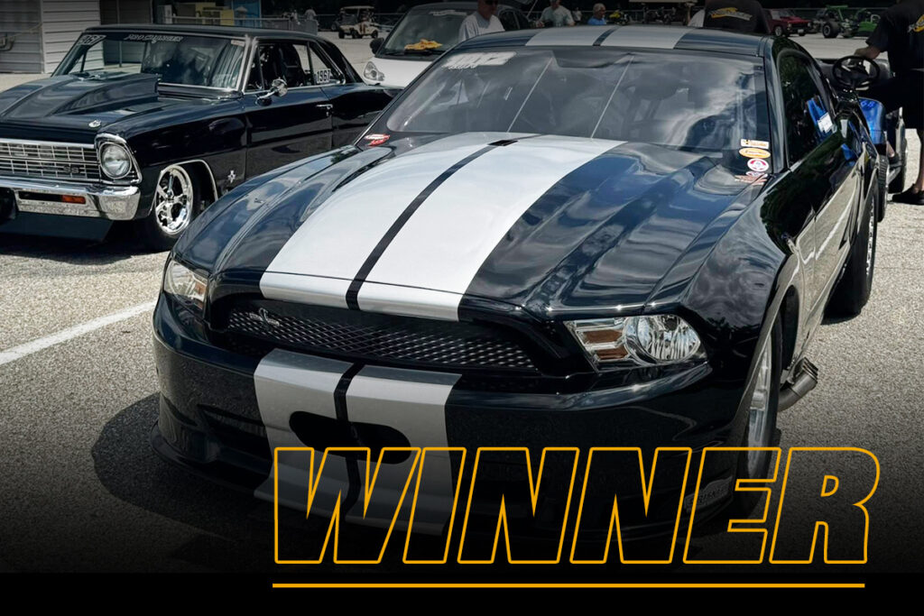 Mark Vinson Winner Circle
