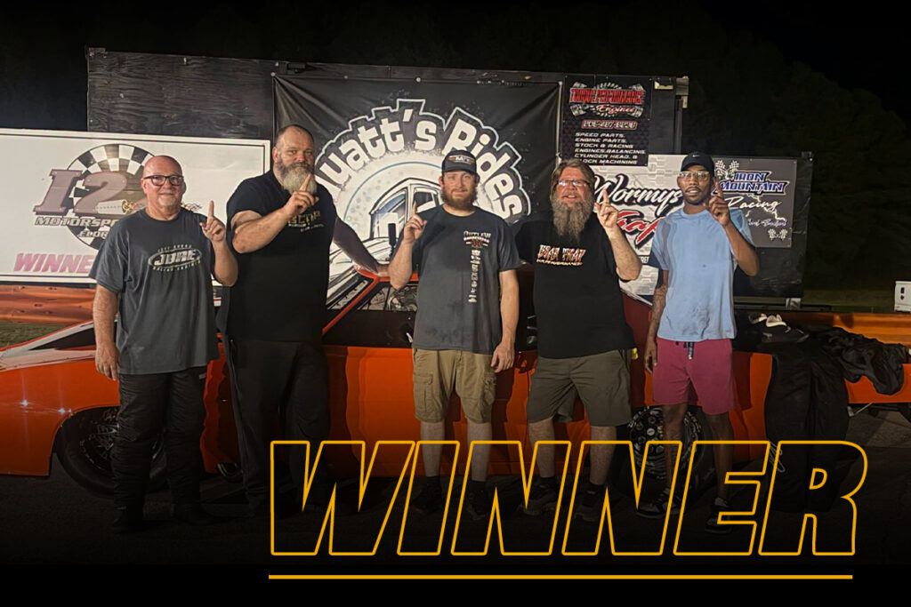 Justin Reed winner circle