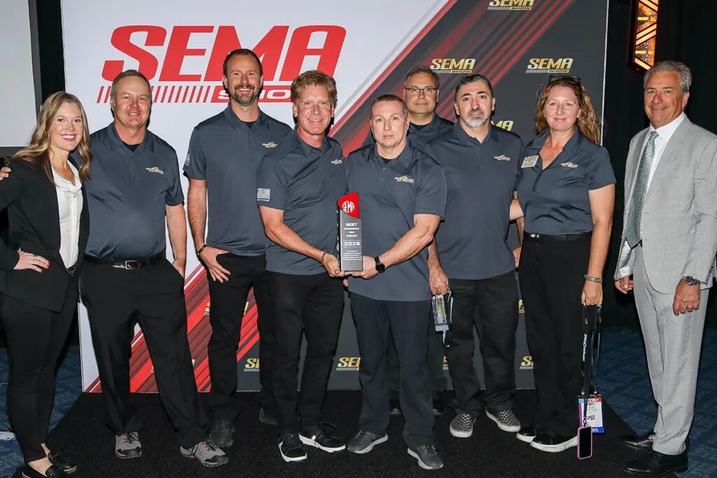 SEMA 2025 ProCharger accepting best engineered new product of 2026